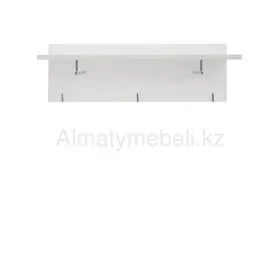 Флеймс Вешалка PAN/3/9 (белый/белый глянец) ВМК Украина