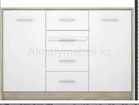 017-04 Непо Комод КОМ2D4S (сонома/белый) Инволюкс