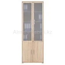 Офис Лайн 020 витрина REG 2W2D/79/220 (дуб сонома) Гербор