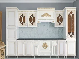 Антик встроенный кухонный гарнитур 3,4м Rich Home Туркестан